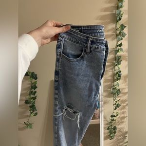 American Eagle Ripped Skinny Jeans